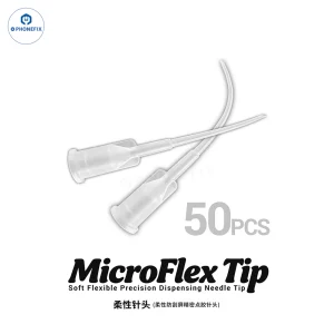 Aiguille flexible 2UUL CS10 MicroFlex Tip pour la distribution de colle liquide